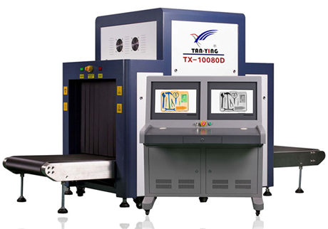 行李檢查X光機，為交通安全保駕護航。